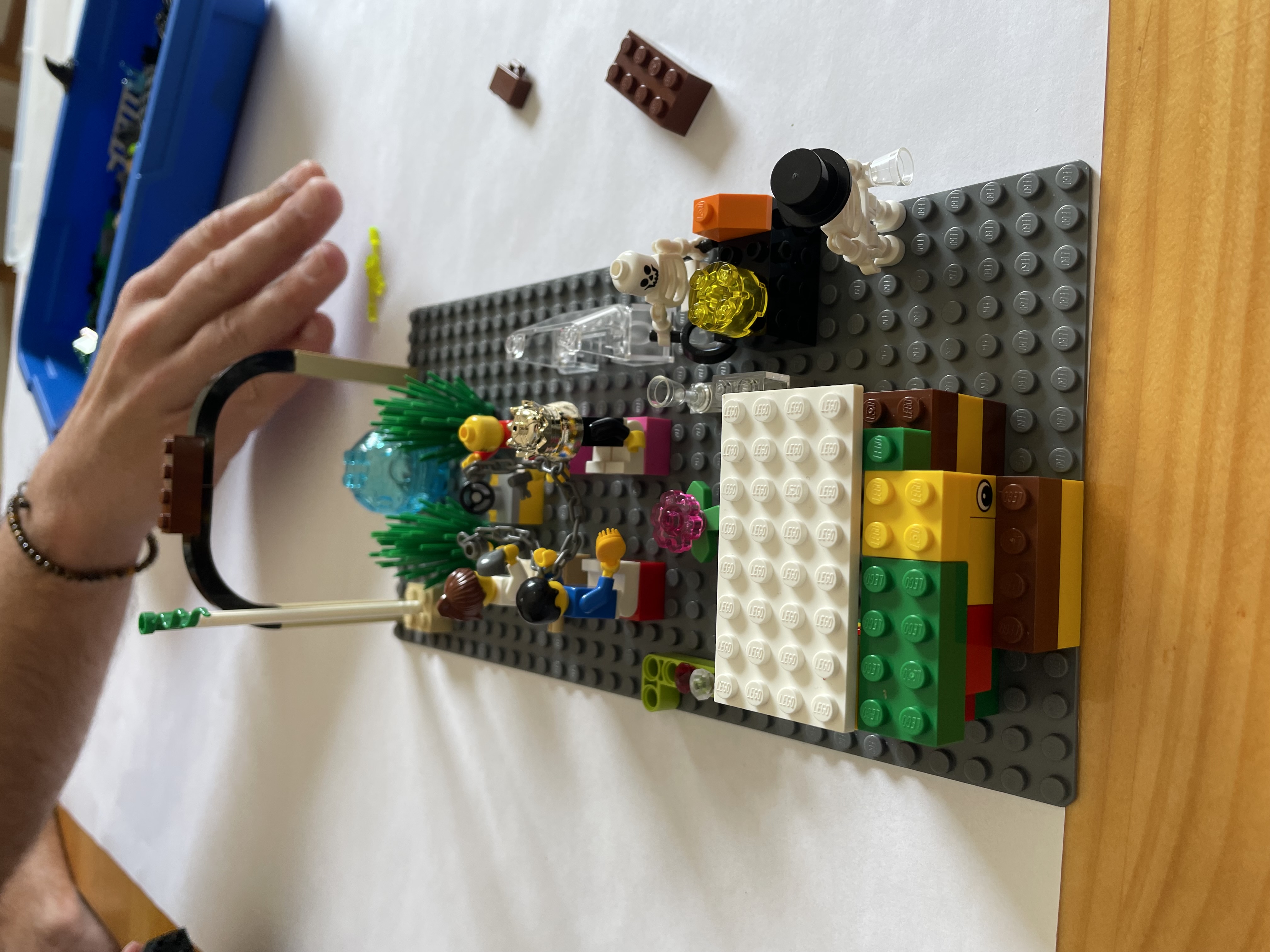 Gruppenarbeit Community-Hub Tisch 1