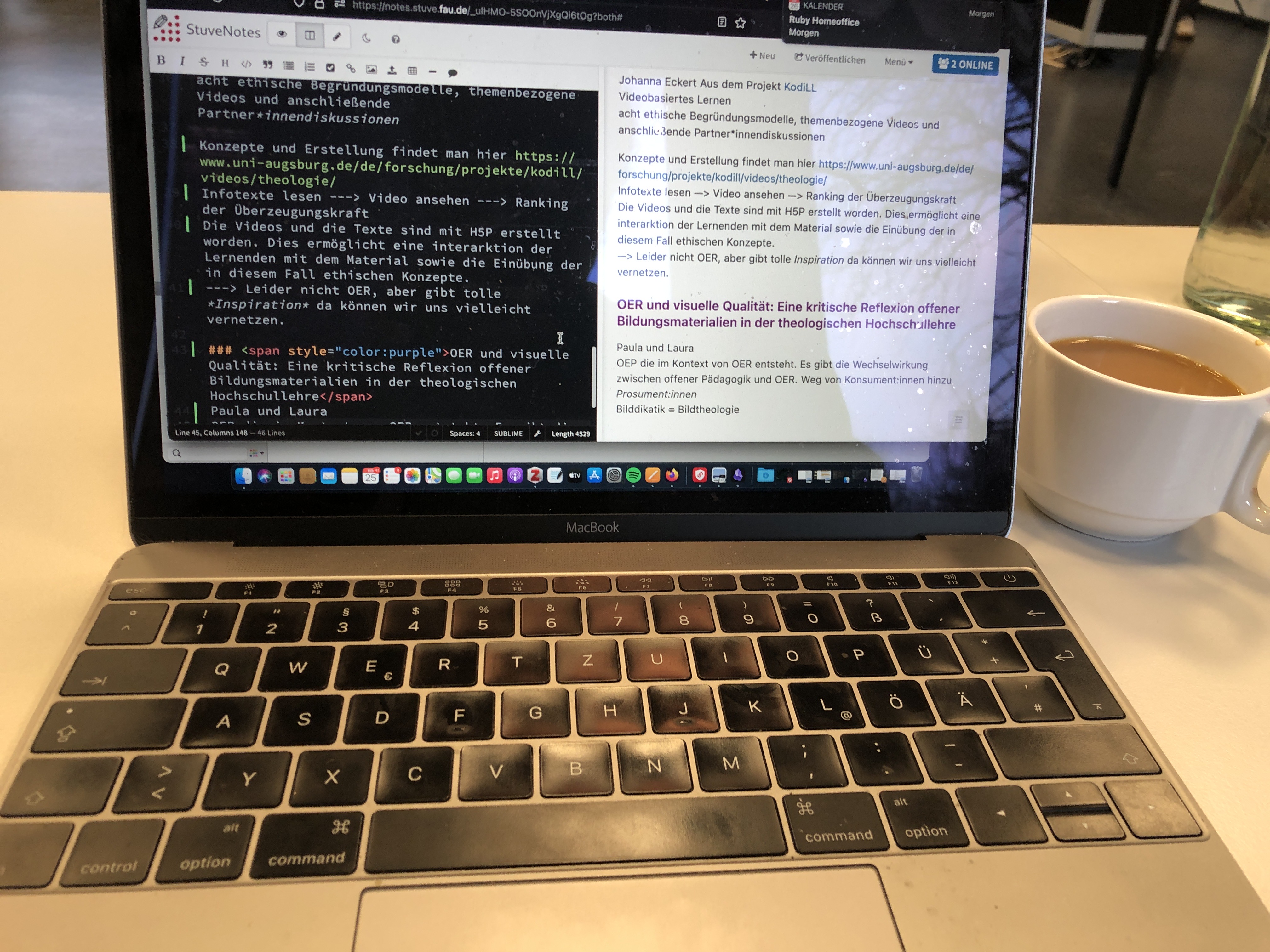 Notizen mit Markdown